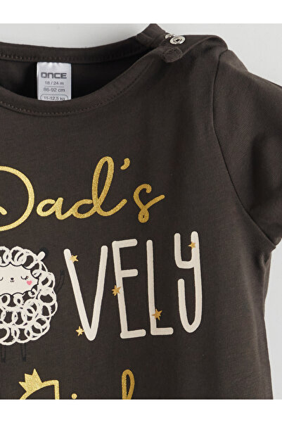 LC Waikiki Crew Neck Printed Baby Boy Jumpsuit