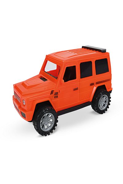 rexa 4 Wheel Drive 4WD Off Road Vehicle Push Friction Power Rally Car Toy for Kids 15x14x25.8 cm