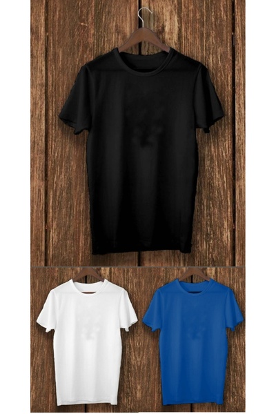 JustBS Ανδρικό μοντέρνο μπλουζάκι 3 τεμαχίων