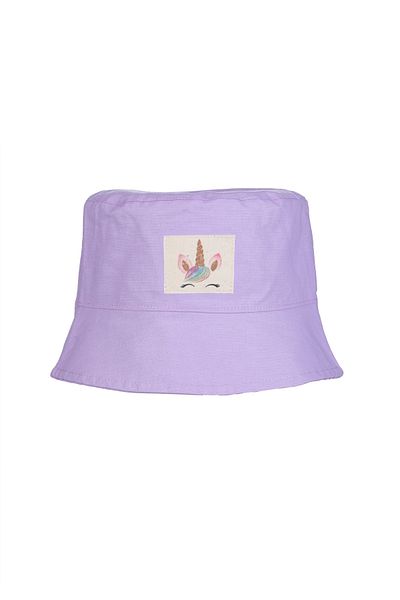 MİMBOKİDS Cute Patterned Summer Children's Sun Hat – Unisex Boys/Girls Summer Cotton Wide Brim Hat