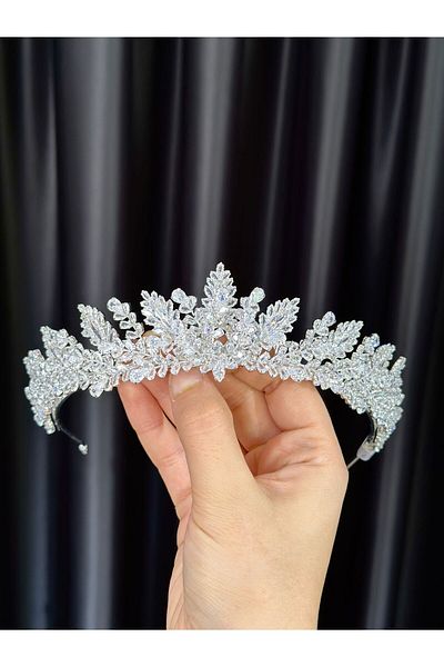 BEYOĞLU NİŞANTAŞI Bridal Crown, Bridal Hair Accessory