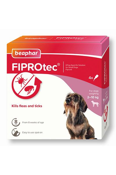 Beaphar Fiprotec for Small Dog - 4 Pipettes