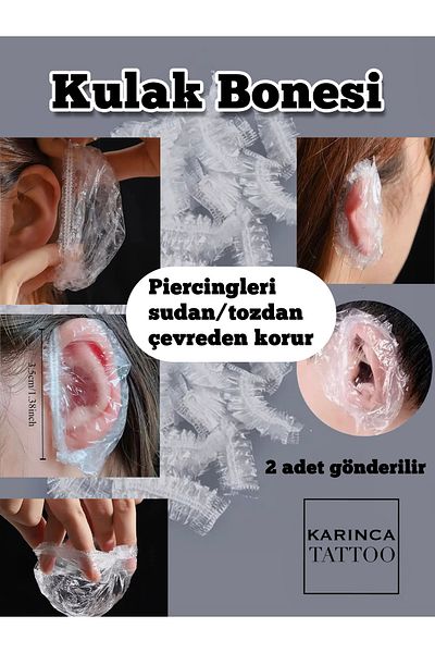 Karınca Piercing Ear Cap Earring Piercing Cap Ant Piercing