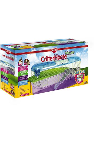 kaytee KT CRITTERHOME 42X18 HABITAT XLG ECR CRITTERTRAIL AND CRITTERHOME HABITATS