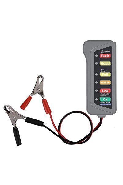 SIKS Tester de alternator și baterie Carguard SIKS, afișaj LED, pentru autoturisme/camioane, tensiune 12V