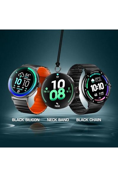 Faster Nerv Watch 4 Pro – 1.43-Inch AMOLED Display Smartwatch