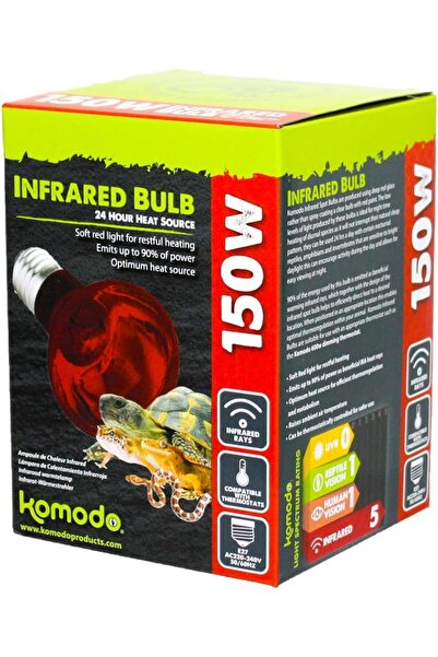 KOMODO مصباح الأشعة تحت الحمراء ES 150 واط