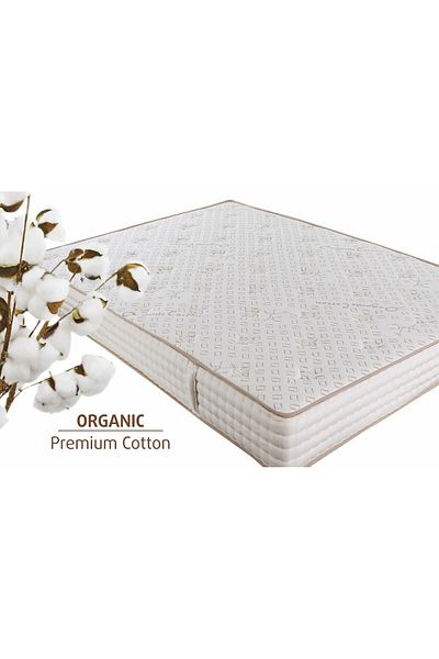Green Future Premium Cotton Pocket Memory Mattress 7 Comfort Zones 140x200 cm, H 26 cm