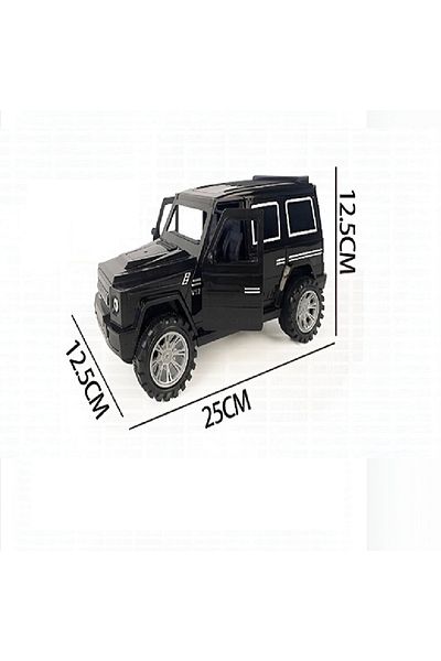 rexa 4 Wheel Drive 4WD Off Road Vehicle Push Friction Power Rally Car Toy for Kids 12.5x25x12.5