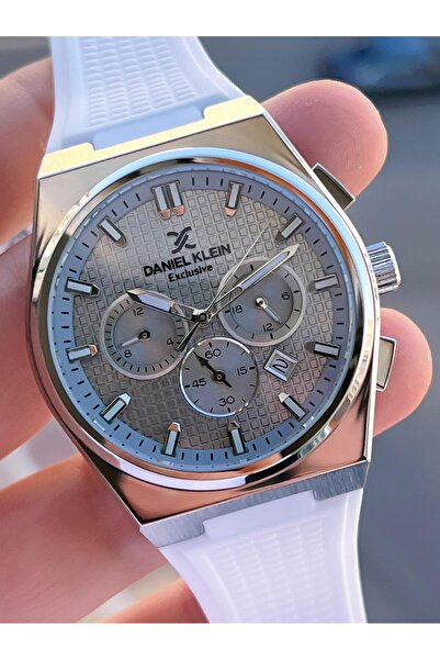 Daniel Klein Silicone Cord Internal Functions Active 2 Years Warranty Men's Watch Fg.Dk10676.4