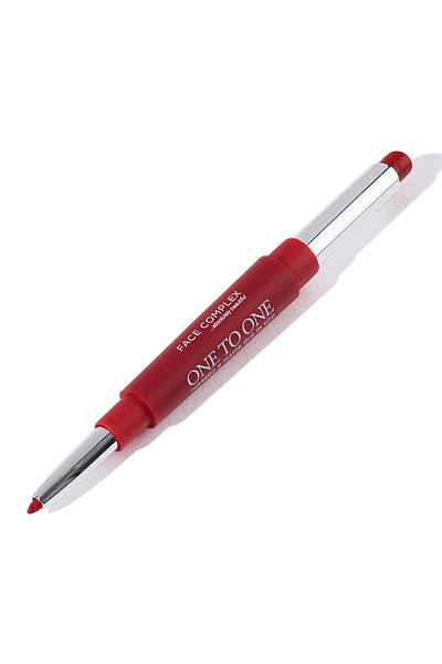 FACE COMPLEX One To One Lipstick Pencil, Ruj Cu 2 Capete 06 - Italia