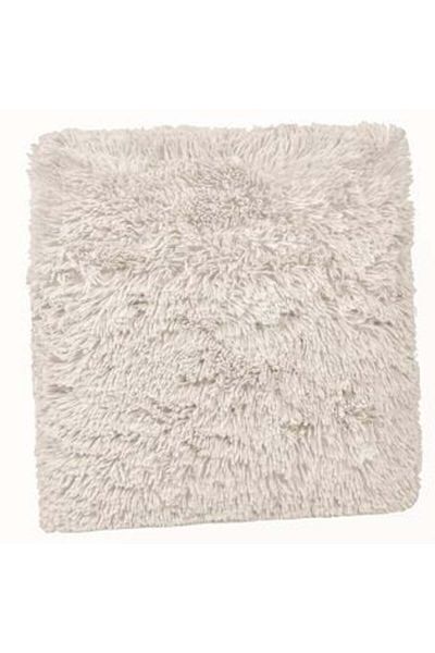 OEM Winter Decorative Pillow Shaggy Beige 51 x 51 cm