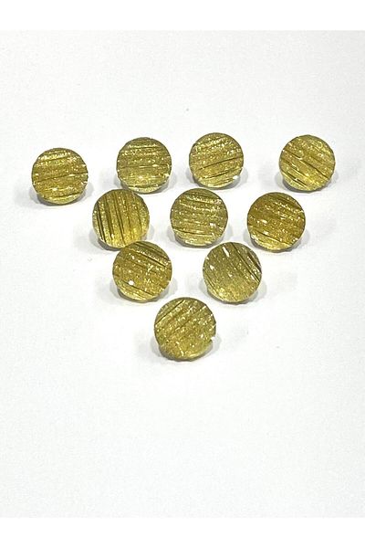 karantuhafiye Blouse Button / Plastic Stone Button / 2914 / 10 Pieces / Model 3