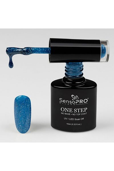 SensoPRO Milano Oja semipermanentă SensoPRO Milano One Step 10ml, Magic Blue #012