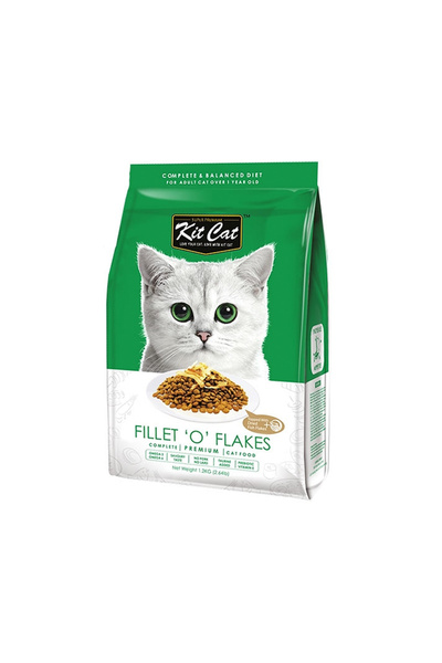 Kit Cat طعام القطط الجاف فيليه أو فليكس - 1.2 كجم