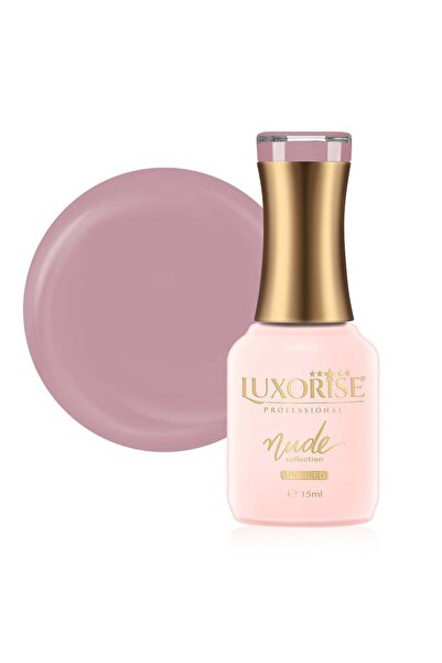LUXORISE Ημιμόνιμο βερνίκι νυχιών Συλλογή Nude LUXORISE, Βαθύ Καφέ 15ml