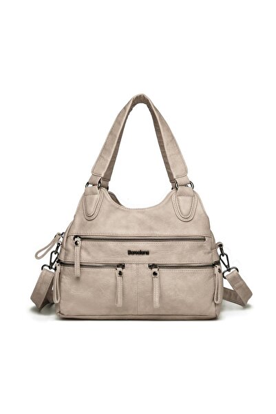 BARCELONA 21K حقيبة نسائية بحزام كتف من الجلد المغسول 21K برشلونة 1932