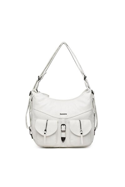 BARCELONA 21K Дамска чанта от измита кожа за гръб и рамо 21-K Barcelona 1936