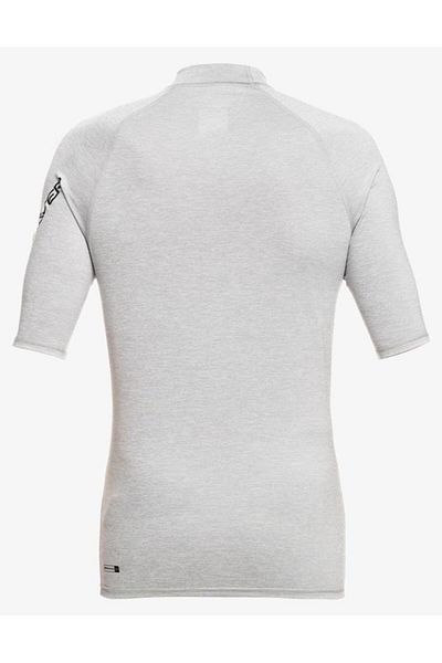 Quiksilver All Time Uv Protection Short Sleeve Adult Swimsuit Eqywr03358-Grey