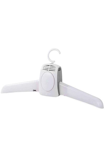 SIKS Hanger With Portable Electric Dryer Function, MAT01 For Laundry And Shoes With Warm Air, White