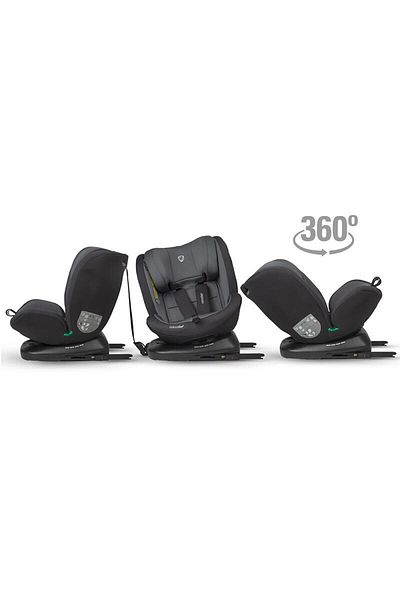 Coccolle Scaun auto rotativ premium iSize 40-150 cm Coccolle Mydo Diamond Black