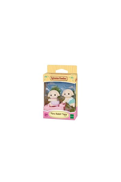 NillyToys 5737 عائلات سيلفانيان فلورا أرنب توأم +4 سنوات