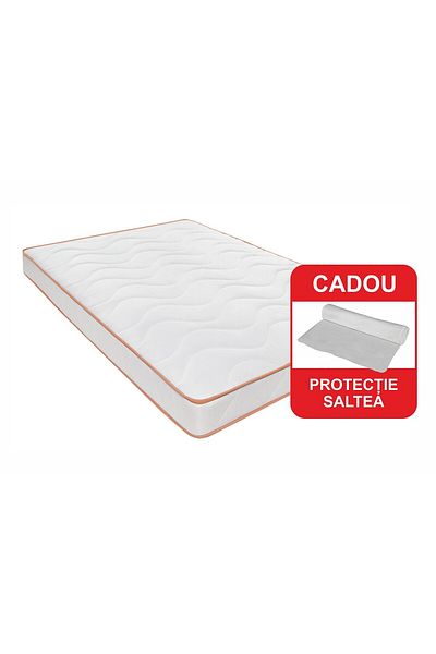 Green Future Orange Line Orthopedic Mattress 140x190 cm, H 18 cm - Hypoallergenic, anatomical