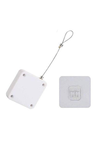 SIKS Automatic Closer, Steel Rope P12, For Doors, Windows, Power 1200N, White