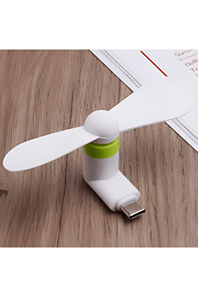 OEM Akıllı Telefon için Mini Taşınabilir Type-C USB Fan vantilatör