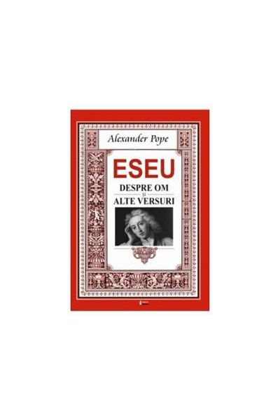 Editura Limes Essay about man, essay about criticism and other verses