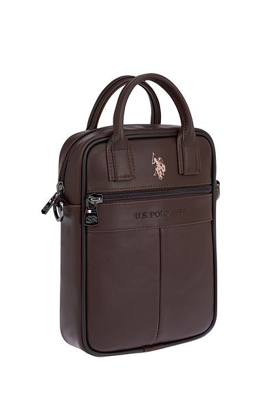 U.S. Polo Assn. Us Polo Assn25028-25031 Men's Handbag Shoulder Bag Messenger Bag Brown