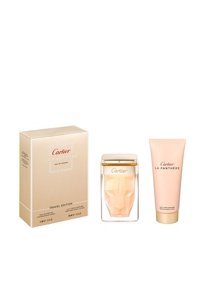 Cartier La Panthere Gift Set, Eau De Parfum 100 ml Body Lotion, 100 ml