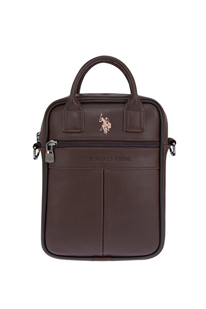 U.S. Polo Assn. Us Polo Assn25028-25031 Men's Handbag Shoulder Bag Messenger Bag Brown