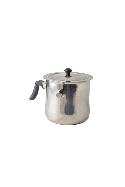 Perfect Home Stainless Steel Milk Boiling Pot 3 Liters