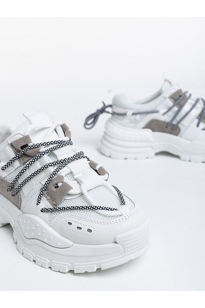 Kalapod Women's white textile sports shoes Nithya