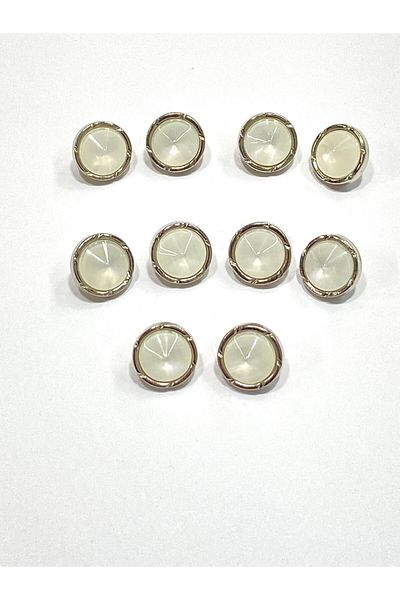 karantuhafiye Blouse Button / Plastic Stone Button / 2914 / 10 Pieces / Model 2