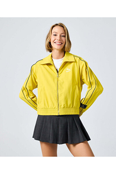 Puma Γυναικείο Μπουφάν Μετάβασης 626806 Κίτρινο