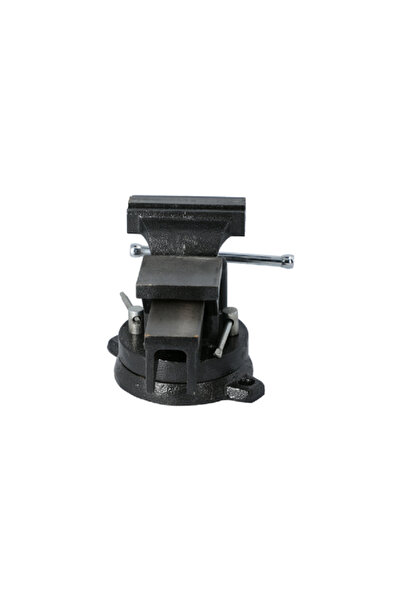 ACE Cast Iron and Cold-Formed Steel Durable Anvil Bench Vise Black 4inch