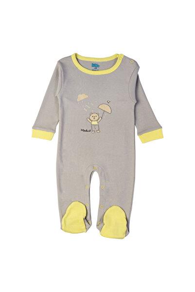 Babies Basic 100% Cotton Printed Long Sleeves Jumpsuit/Romper/Sleepsuit for babies