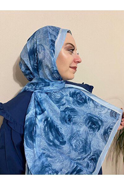 MODA ΜΑΛΑΚΟ ΣΑΛΙΑ ΣΕΙΡΑΣ ΜΙΝΕΛΕΣΑΡΠ ΜΕ ΣΧΕΔΙΟ ΡΟΖ - ΒΡΕΦΙΚΟ ΜΠΛΕ