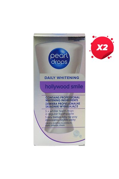 PEARL X2 - DROPS PASTA ALBIRE DINTI 50ML HOLLYWOOD SMILE