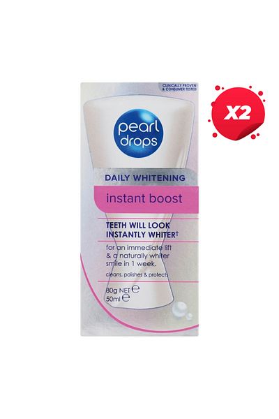 PEARL X2 - PEARL DROPS PASTA ALBIRE DINTI 50ML INSTANT WHITE BOOST