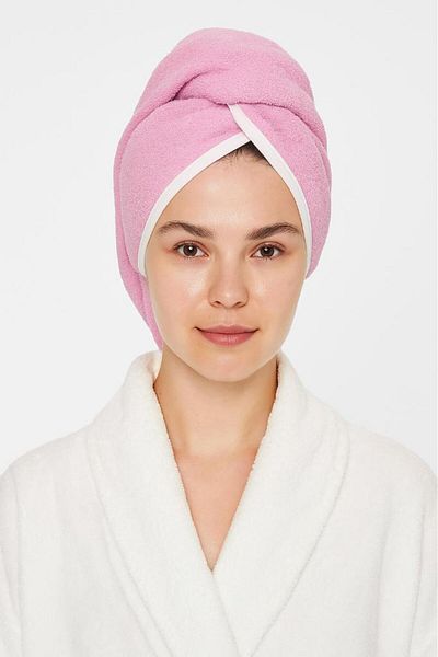 Miabella Home Cotton Hair Towel |   Thin High Water Absorbent Head Towel |   Hair Drying Cap |   Hair Drying Towel