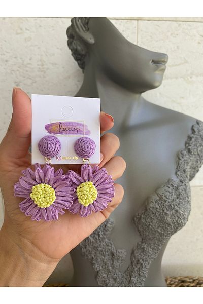 Lucios Wicked Two Color Earrings
