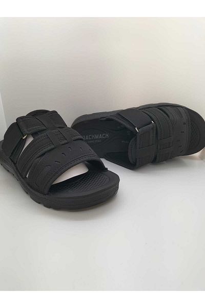 ARMÜZ Tank Model Men's Slippers Dad Slippers Black Durable Slippers