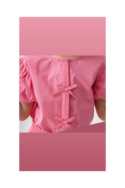 CİCHLİD Girl's Balloon Skirt Woven Set