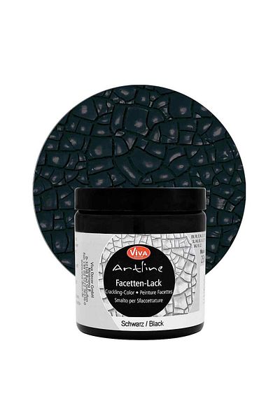 Viva Decor Cracking varnish (faceting) VIVA DECOR Artline, 250ml Black