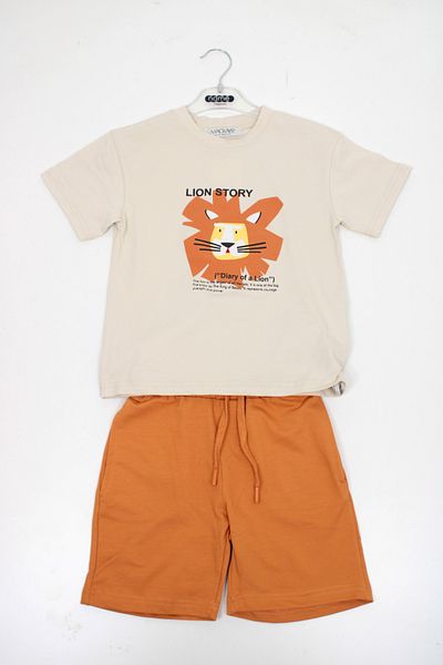 Mackays Boy's Lion Printed Suit Mac-4150-015