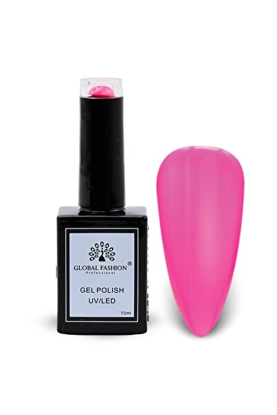 global fashion مجموعة طلاء أظافر جل Peach Perfection UV/LED - 6 ألوان، طبقة أ...