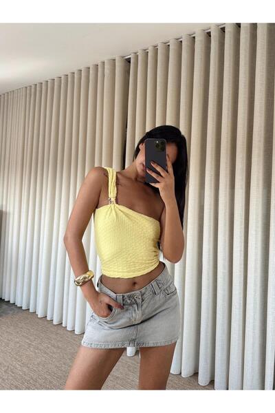 mydukkan.co بلوزة جوفري بإبزيم على الكتف